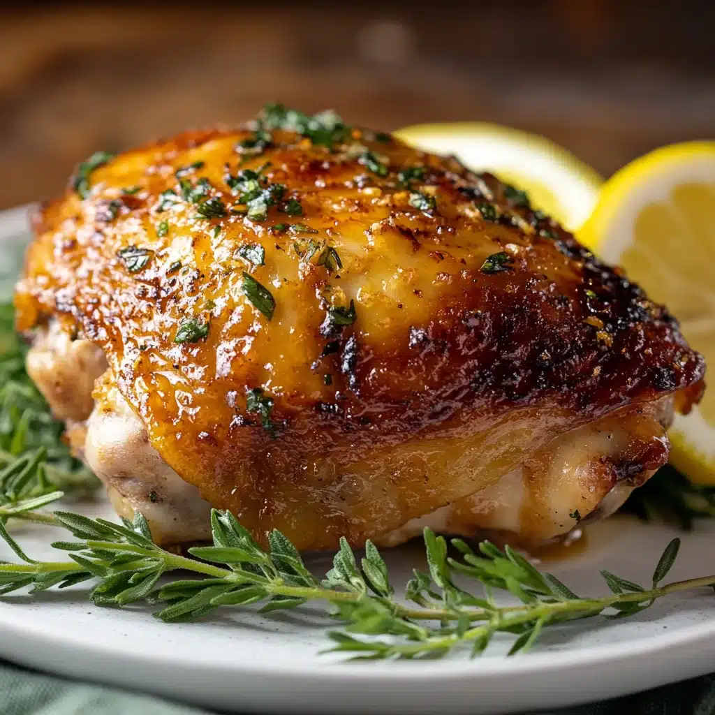 Bake or Broil Chicken Thighs