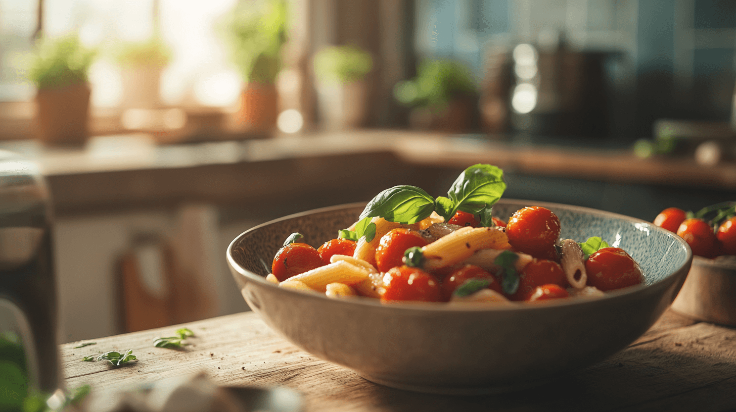 What is the best type of pasta for cherry tomato pasta? 1